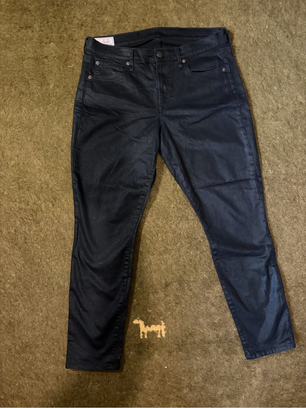 Women’s Gap Black Coated Skinny Jeans